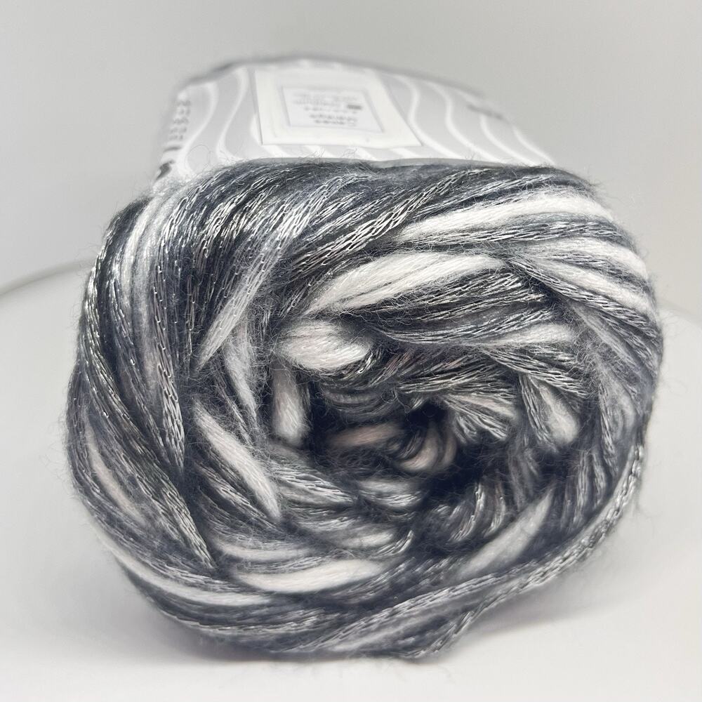 ICE Yarns Cakes Malaga Yarn, Black Gray White